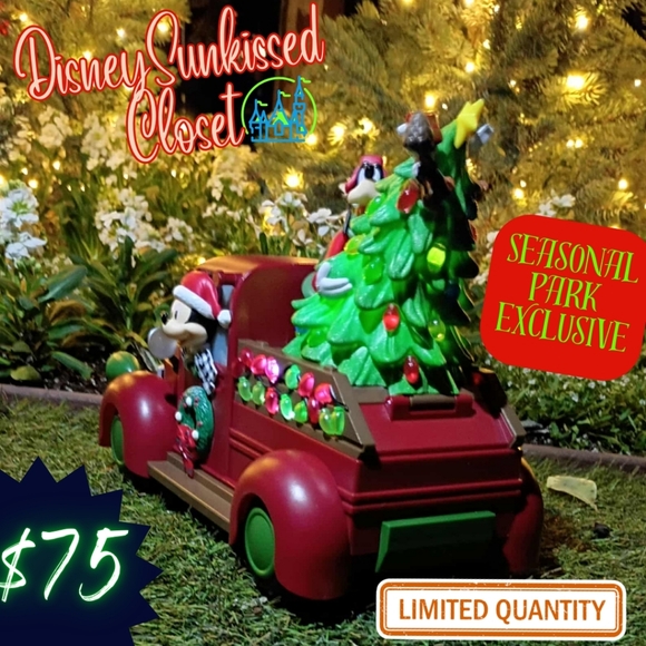 Disneyland Exclusive Mickey & Goofy Tree Truck Bucket - Picture 4 of 4